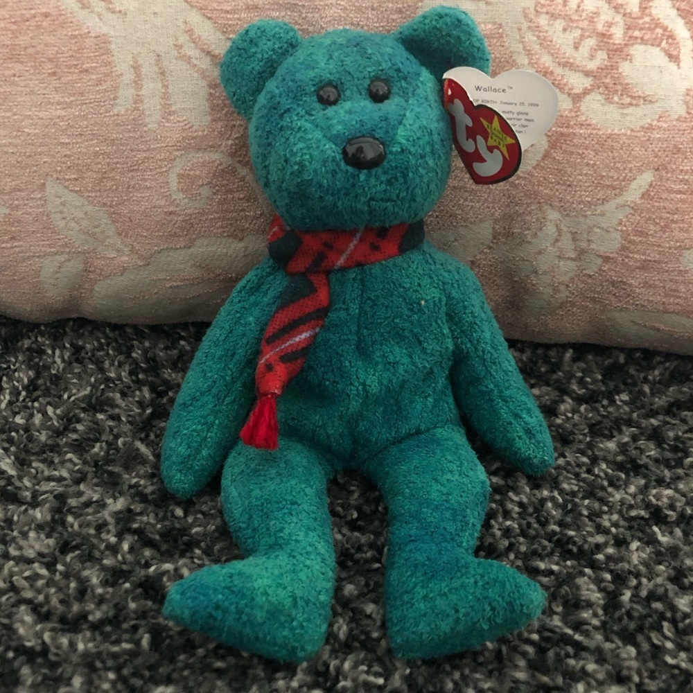 2/$15 Ty Beanie Babies - “Wallace”